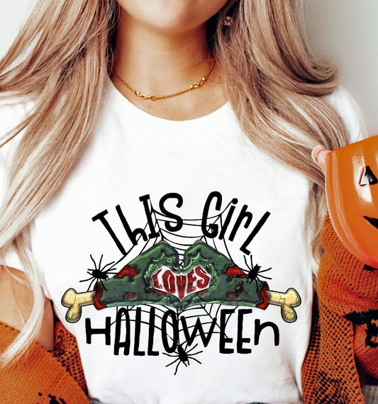 This Girl Loves Halloween Tee