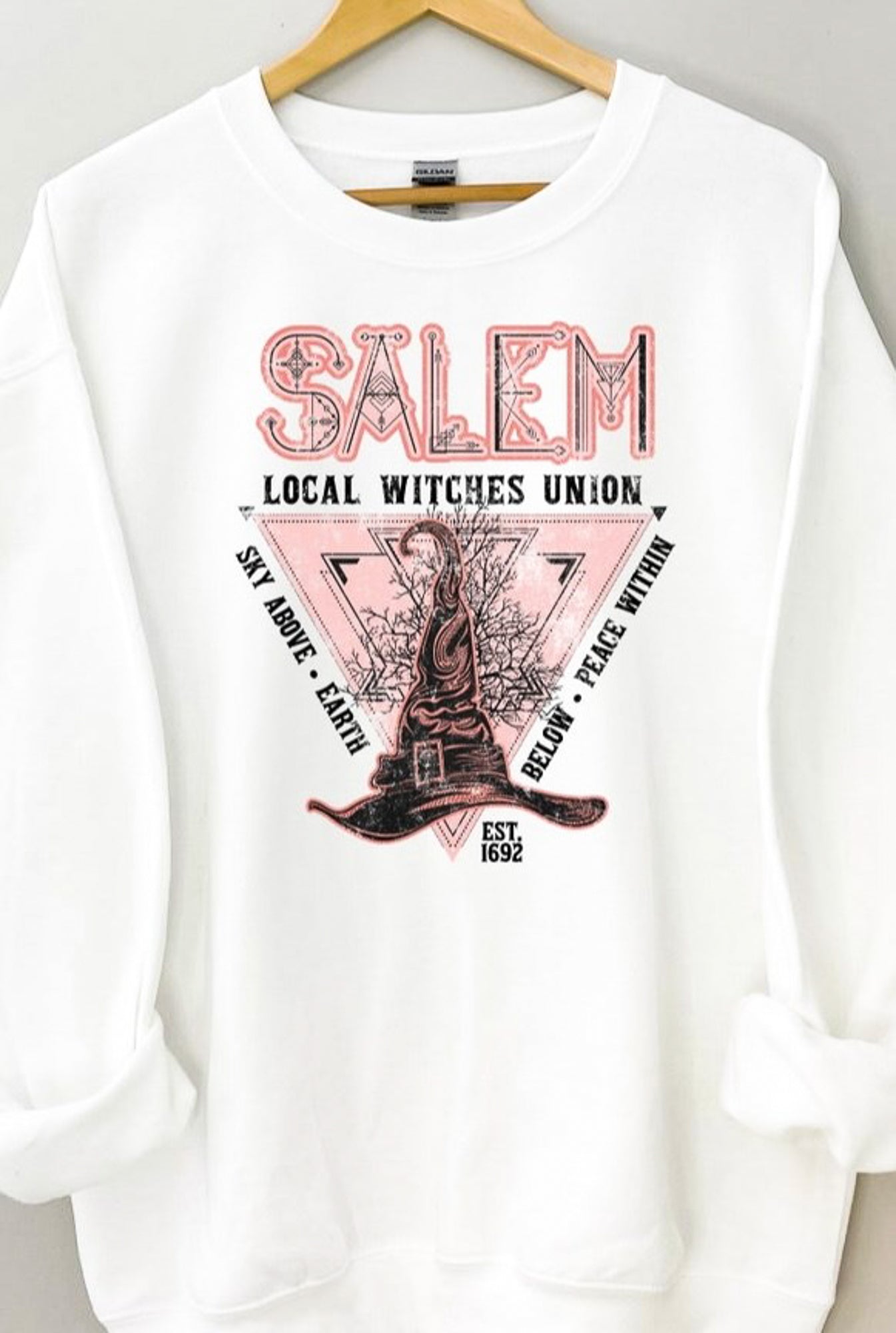 Salem Local Witches Union Crew Sweatshirt