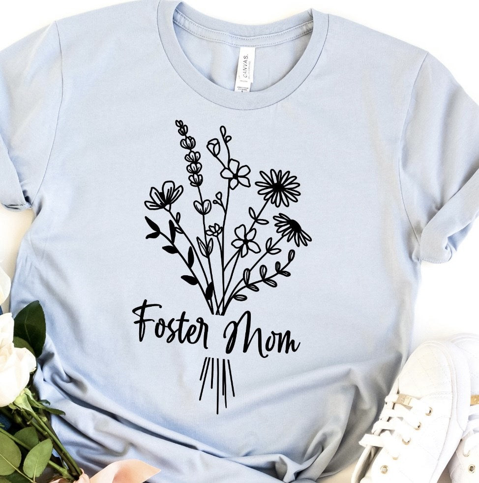 Custom Mother’s Day Bouquet Tees