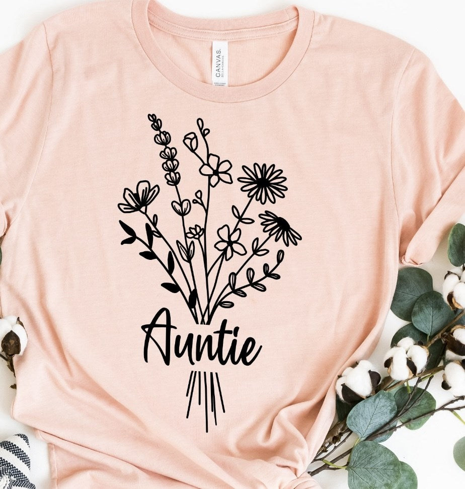 Custom Mother’s Day Bouquet Tees