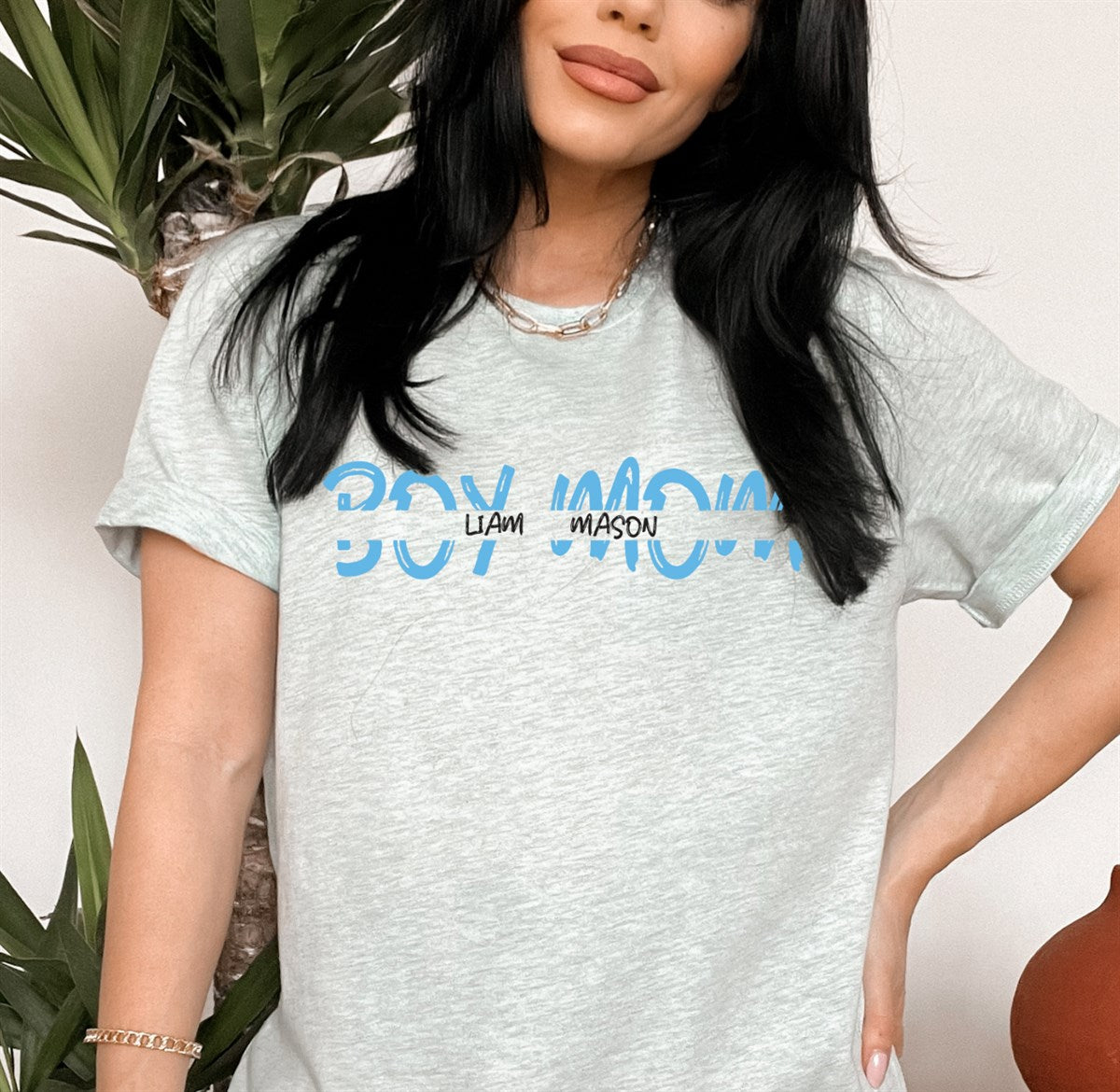 Personalized Boy *Mom Tees