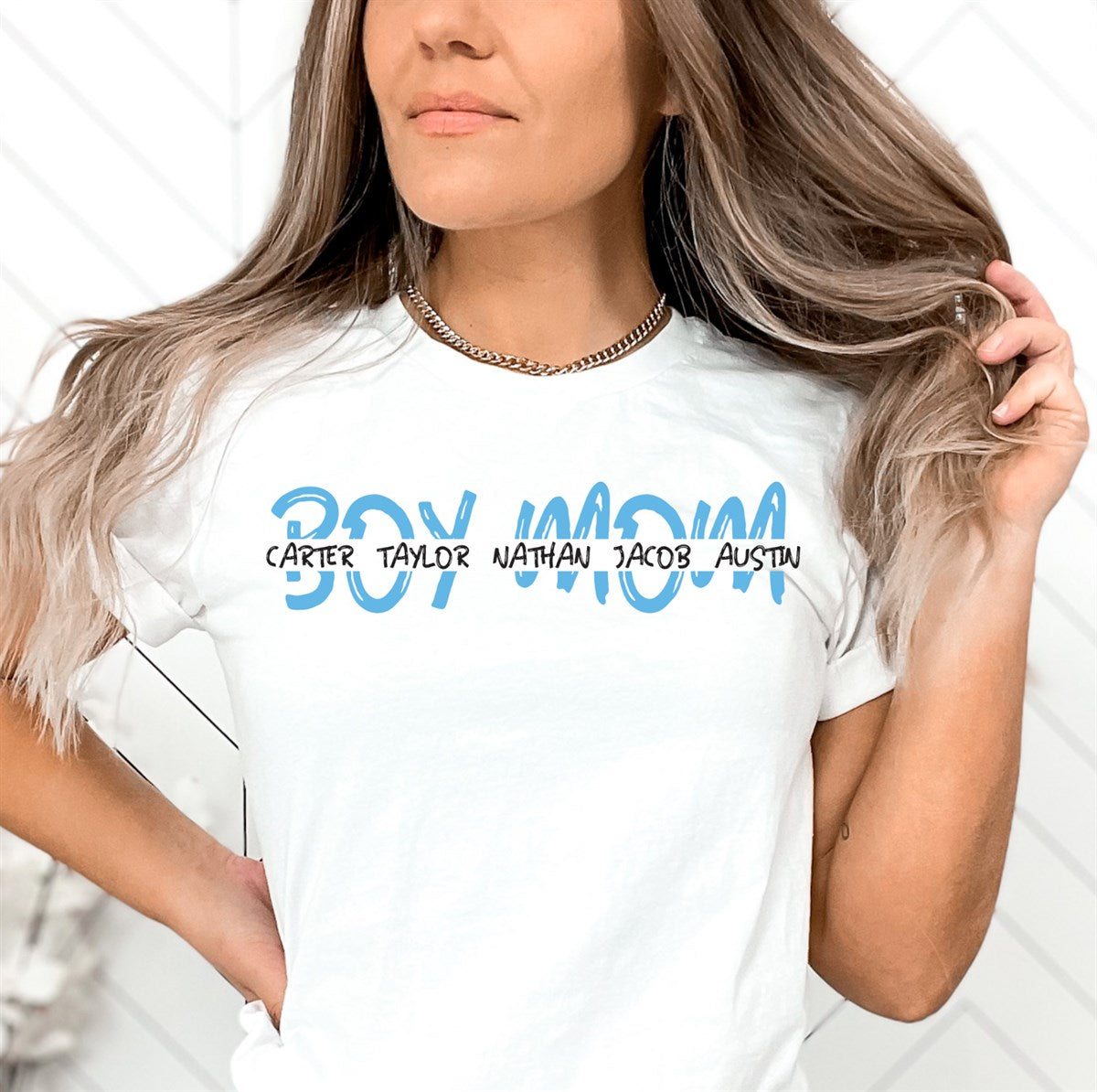 Personalized Boy *Mom Tees