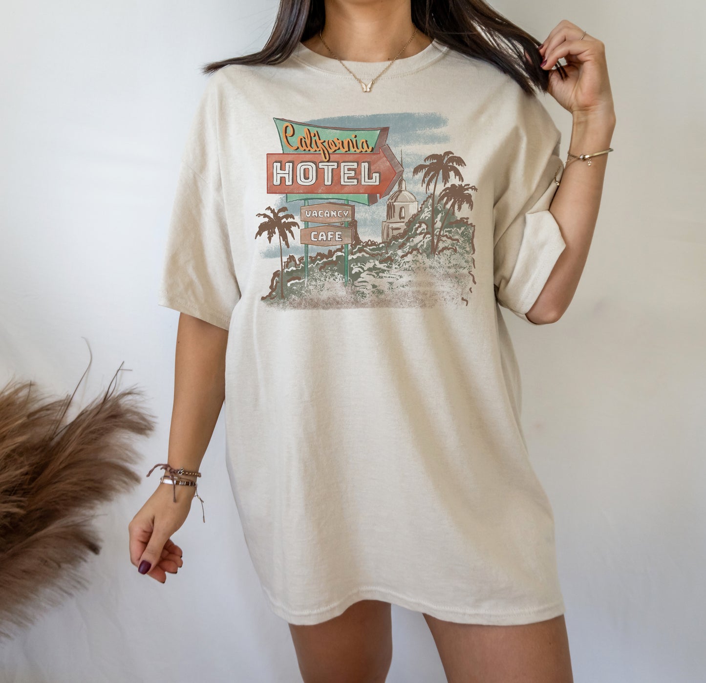 California Hotel T-Shirt or Crew Sweatshirt