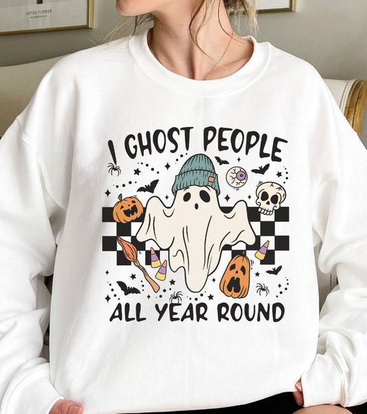 I Ghost People All Year Round Crew Sweatshirt