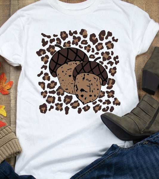 Acorn Cheetah Print Tee