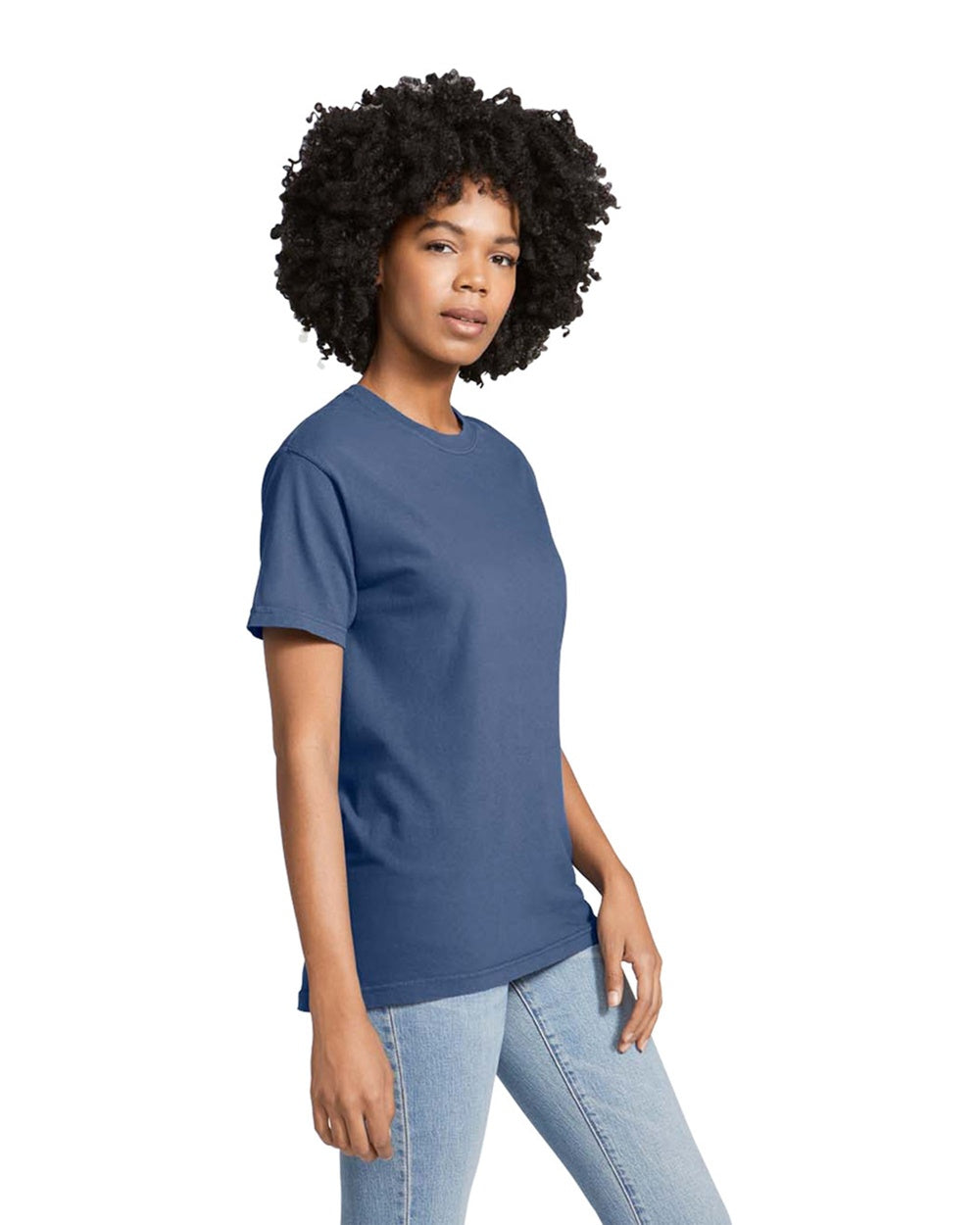 China Blue Comfort Colors Heavyweight Unisex Tee