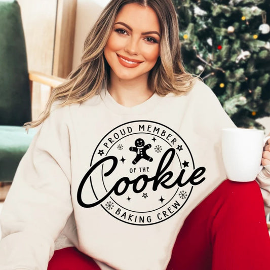 Proud Member Of The Cookie Baking Crew Sweatshirt