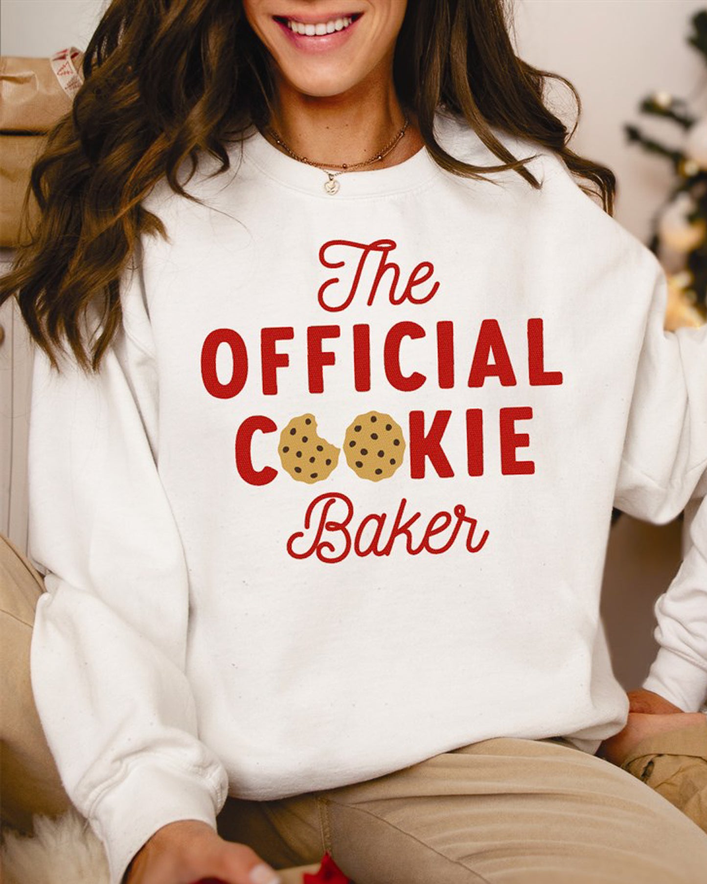 The Official Cookie Baker Crew Sweatshirt