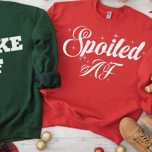 Spoiled AF Crew Sweatshirt