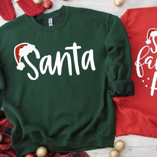 Santa Crew Sweatshirt