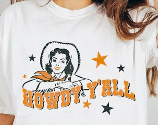 Howdy Ya'll Cowgirl Tee