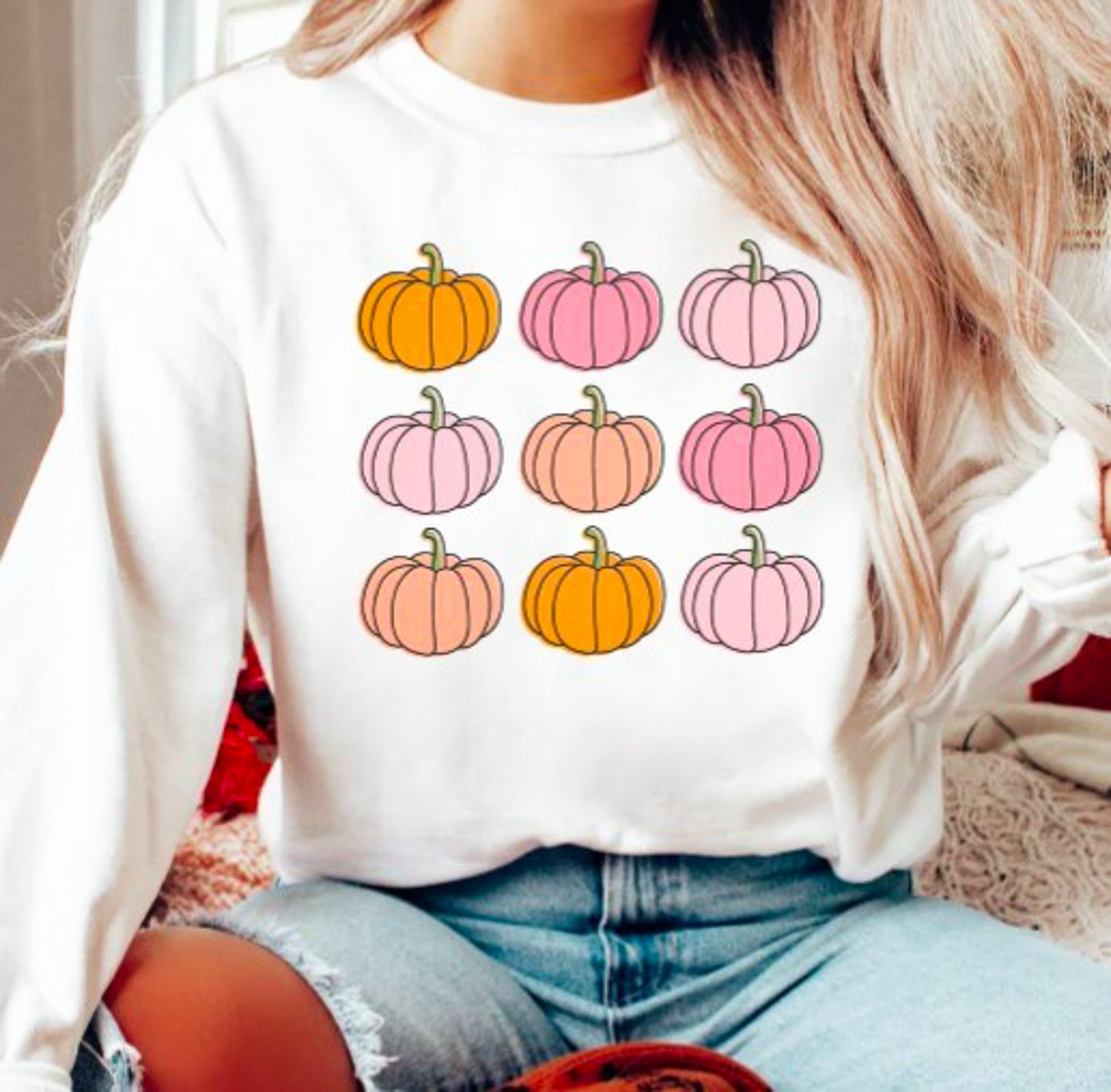 9 Pumpkins Crew Sweatshirt