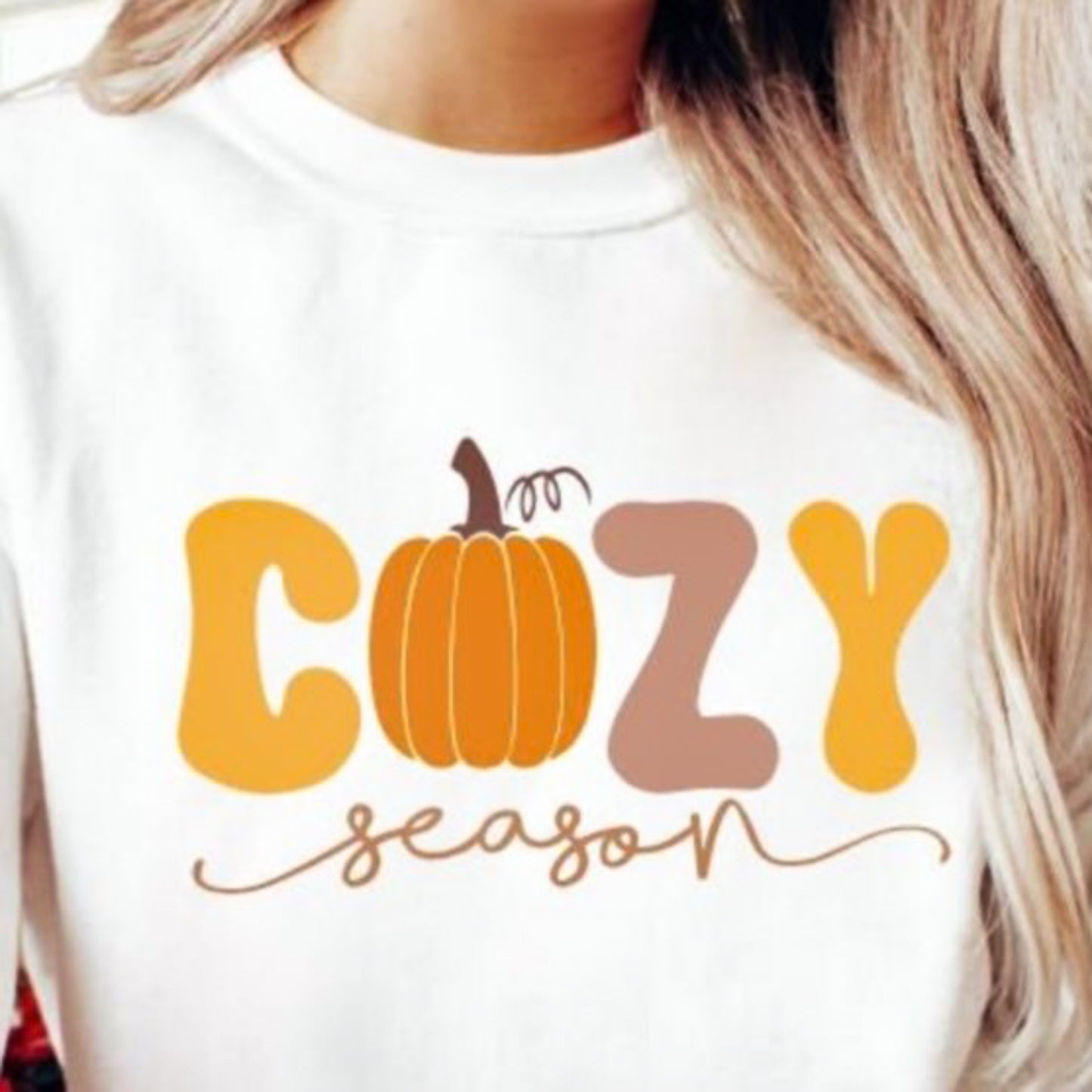 Cozy Season T-Shirt or Crew Sweatshirt