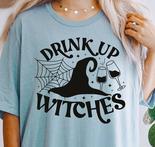 Drink Up Witches Tee