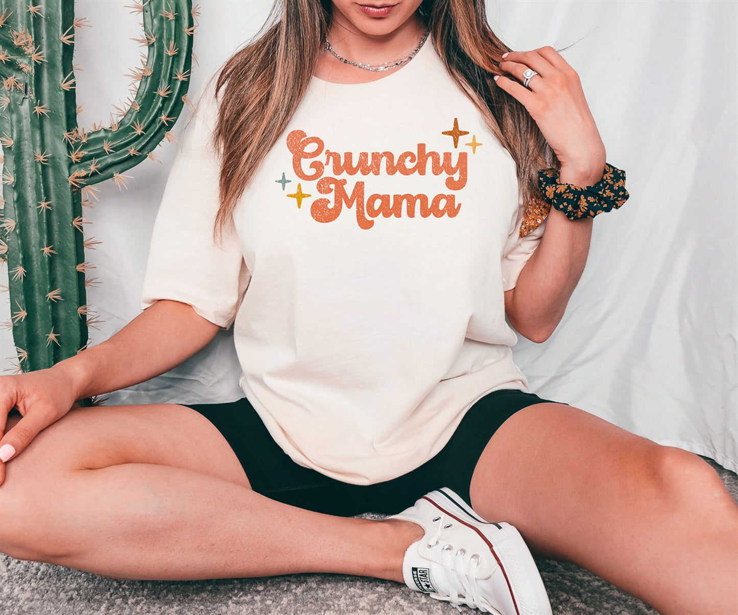 Crunchy Mama T-Shirt or Crew Sweatshirt