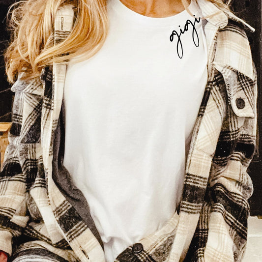 Adorable Curved Neck Tees