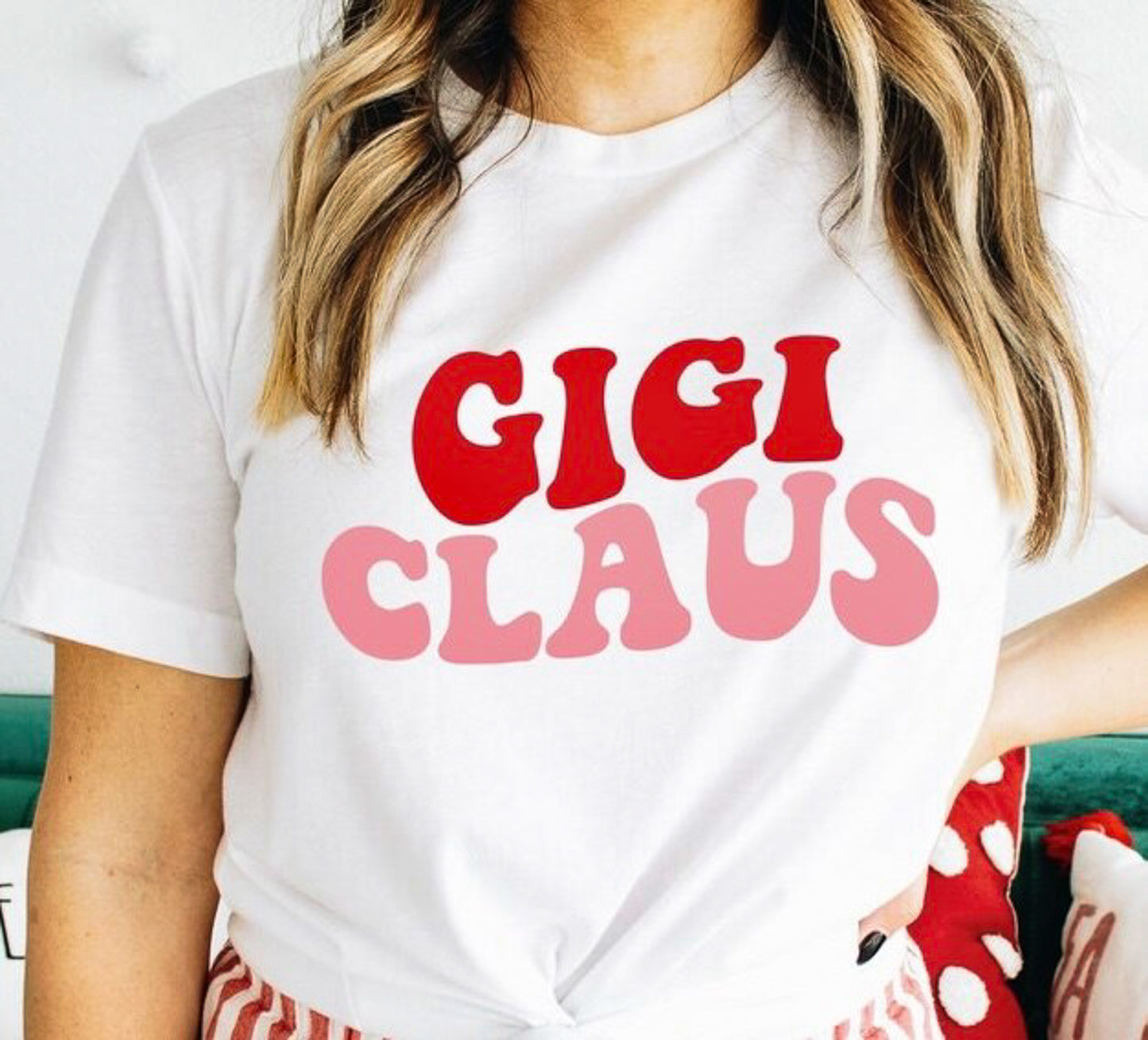 Personalized Mama Claus Tees