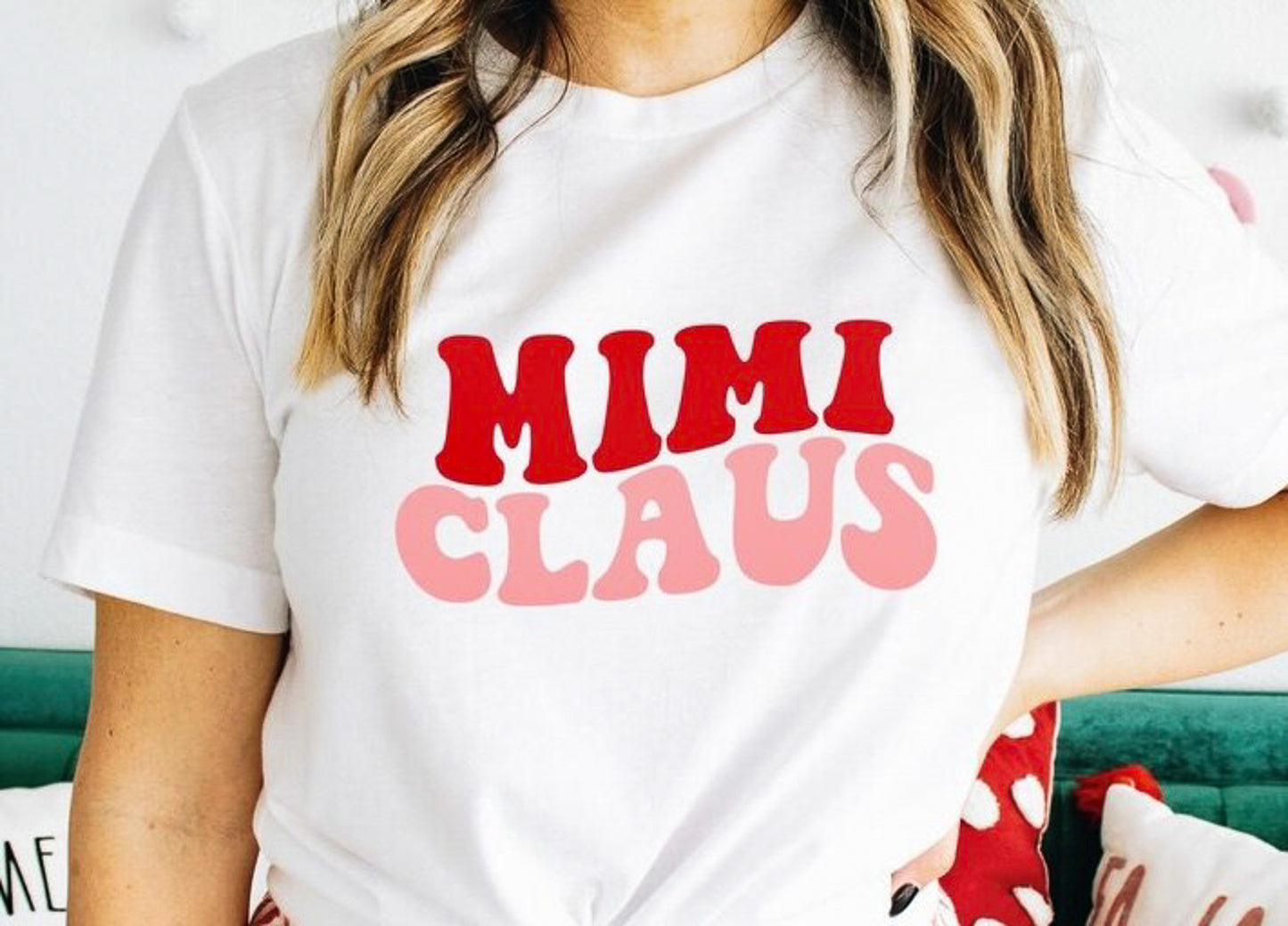 Personalized Mama Claus Tees