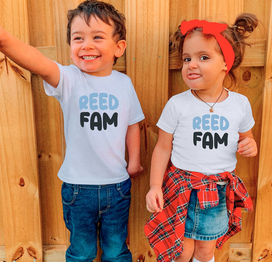 Custom Family Style Kids Tees