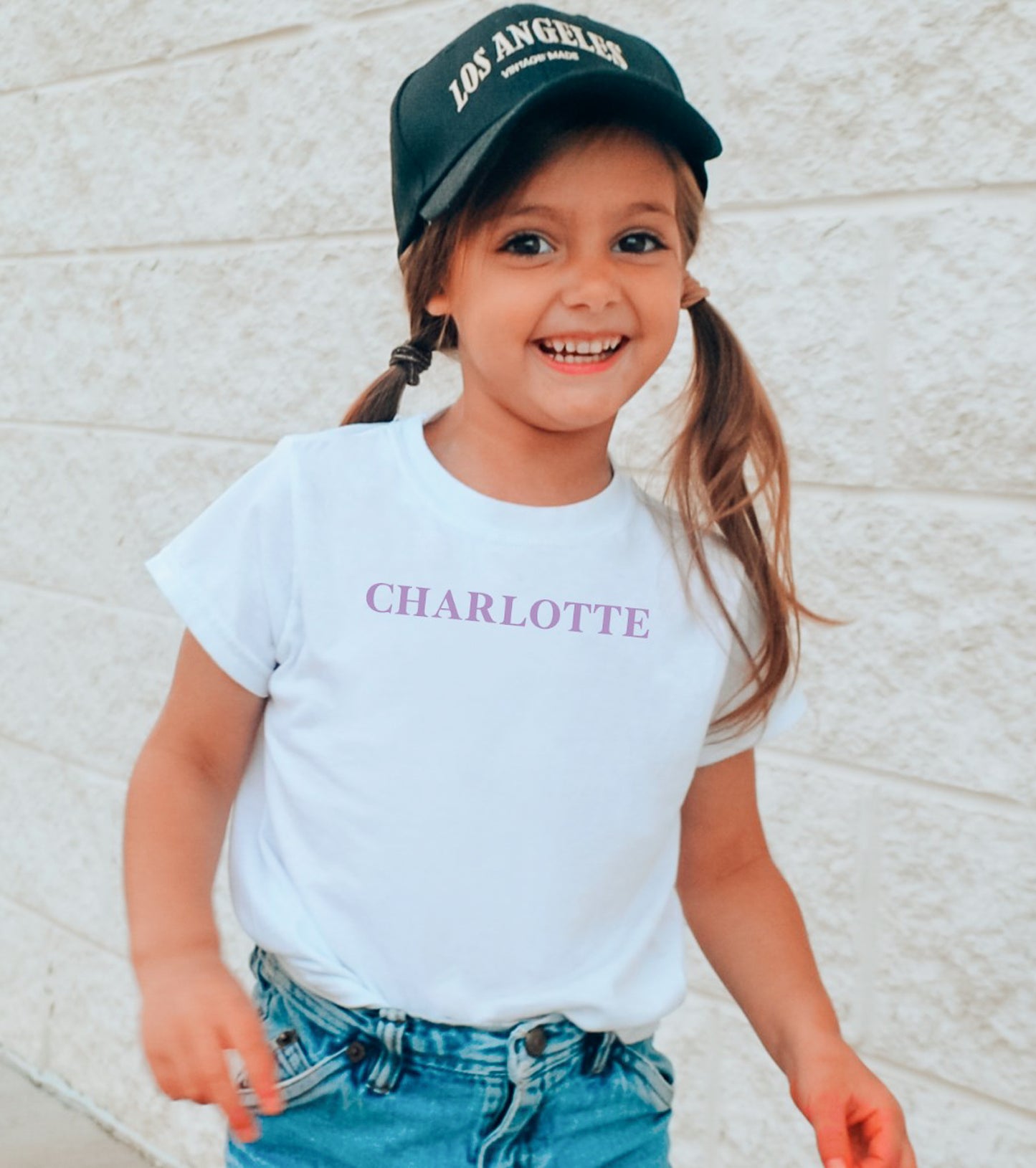 Custom Vintage Kids Name Tees