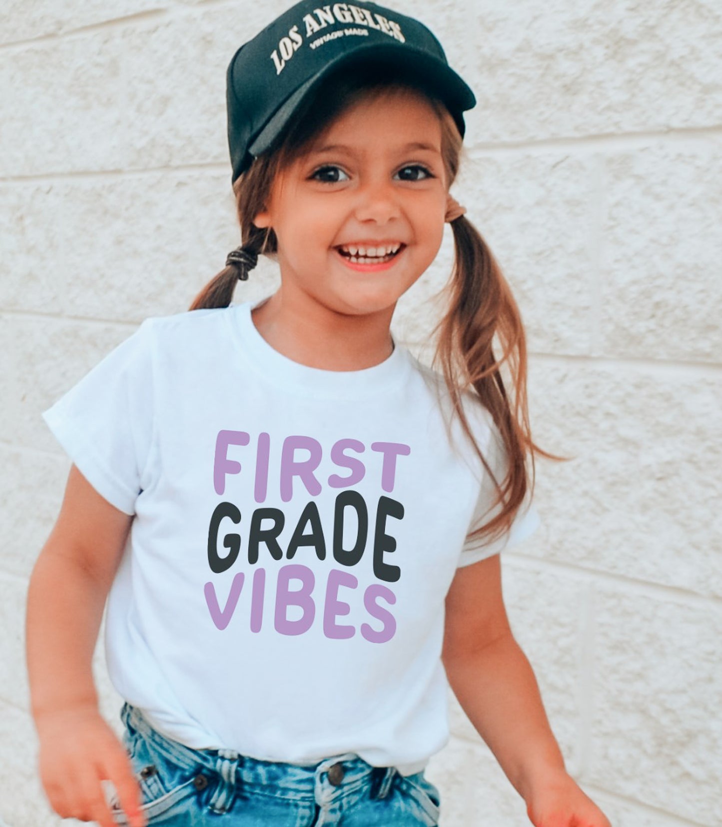 Custom Kids School Vibes Tees