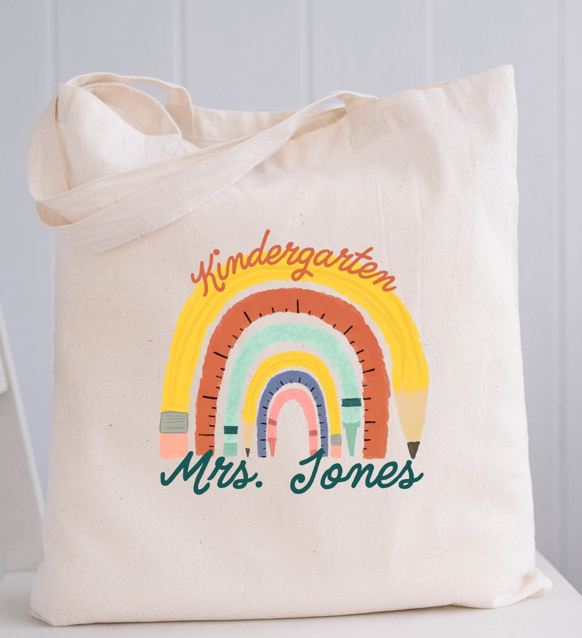 Customizable Teacher Totes