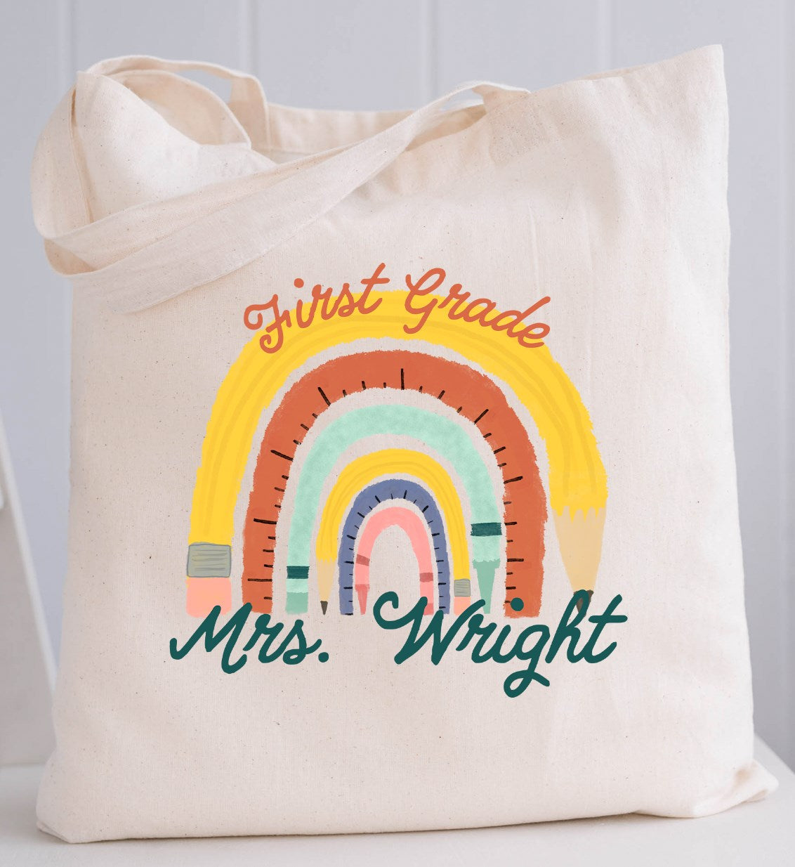 Customizable Teacher Totes