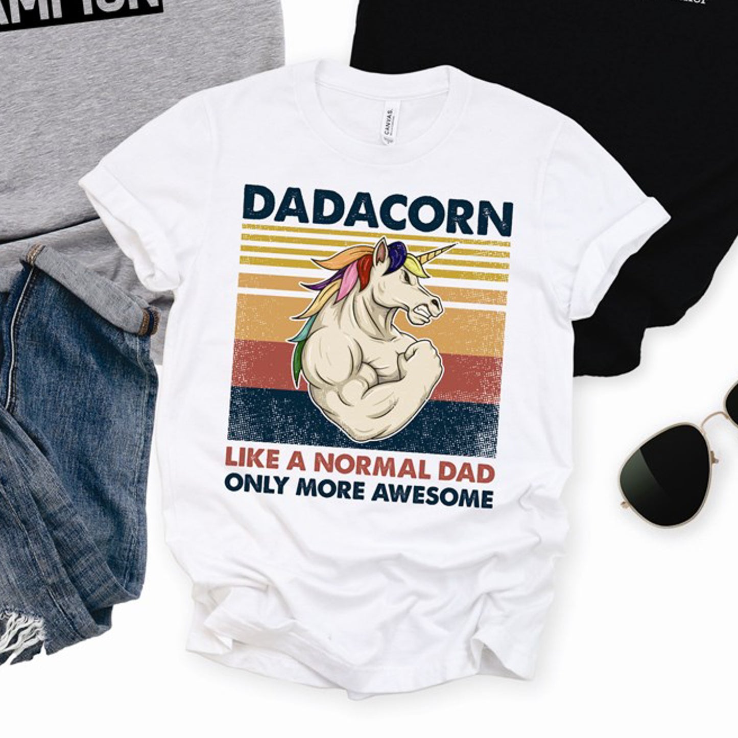 Dadacorn T-Shirt or Crew Sweatshirt