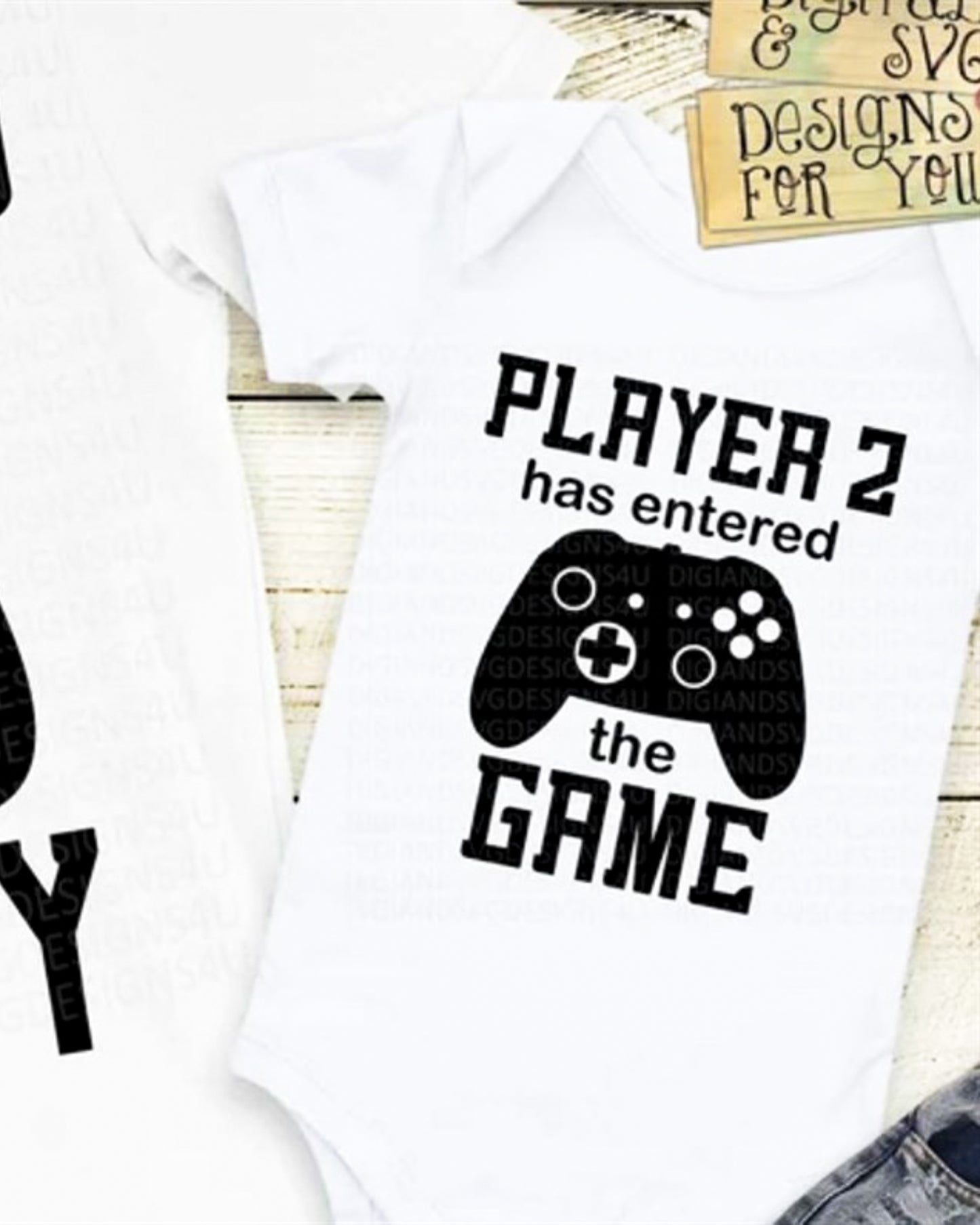 Player 2 Has Entered The Game Tee