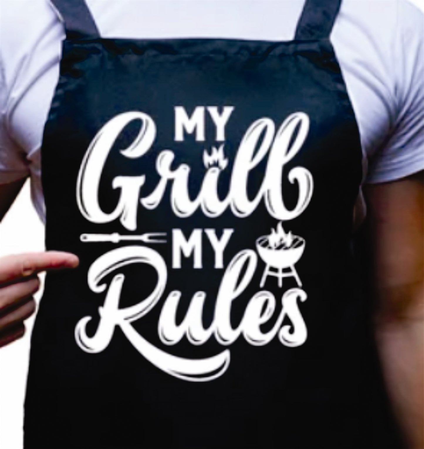 My Grill My Rules Apron