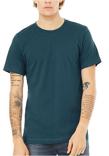 Deep Teal Canvas + Bella Unisex Tee