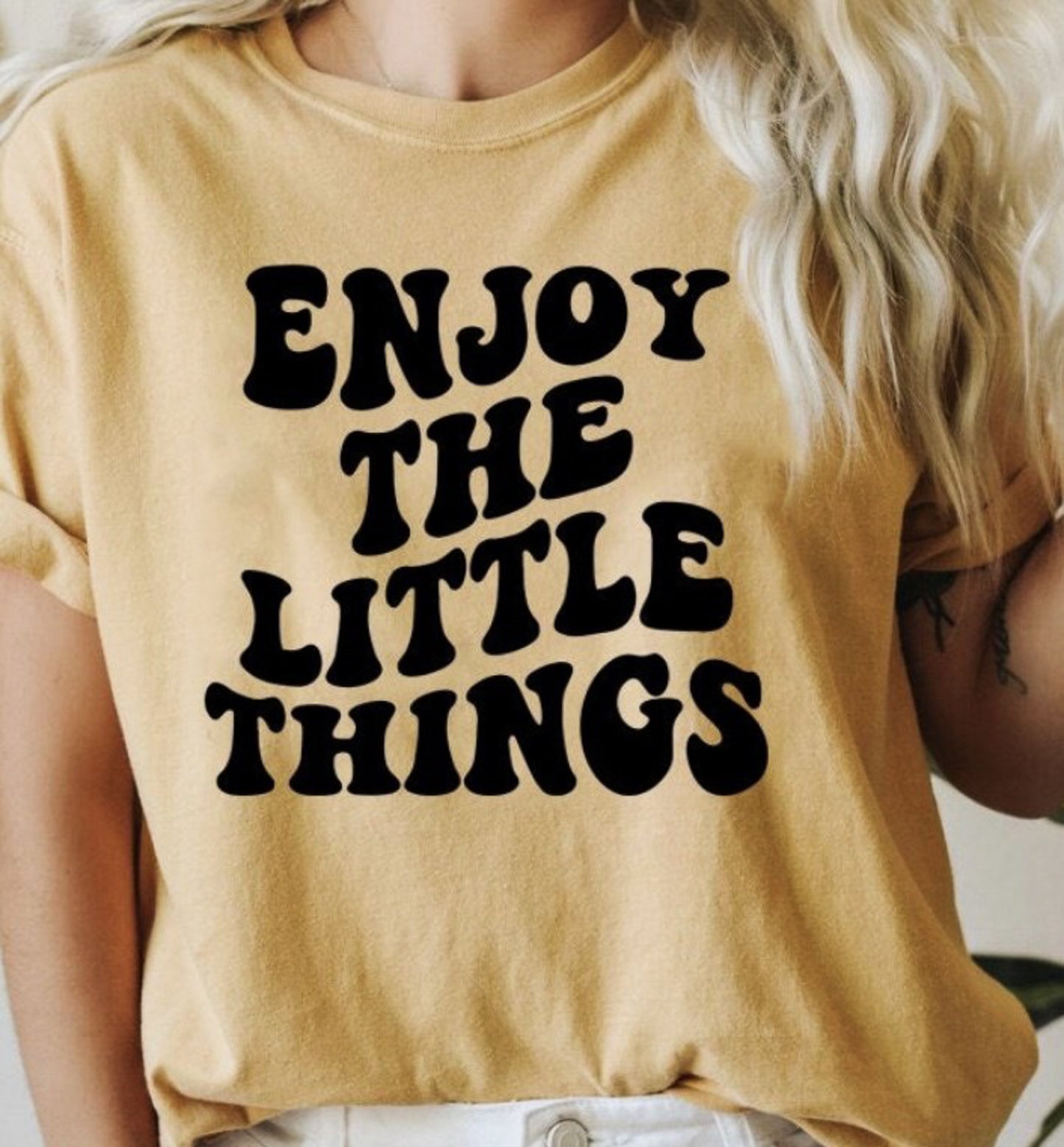 Enjoy The Little Things Tee