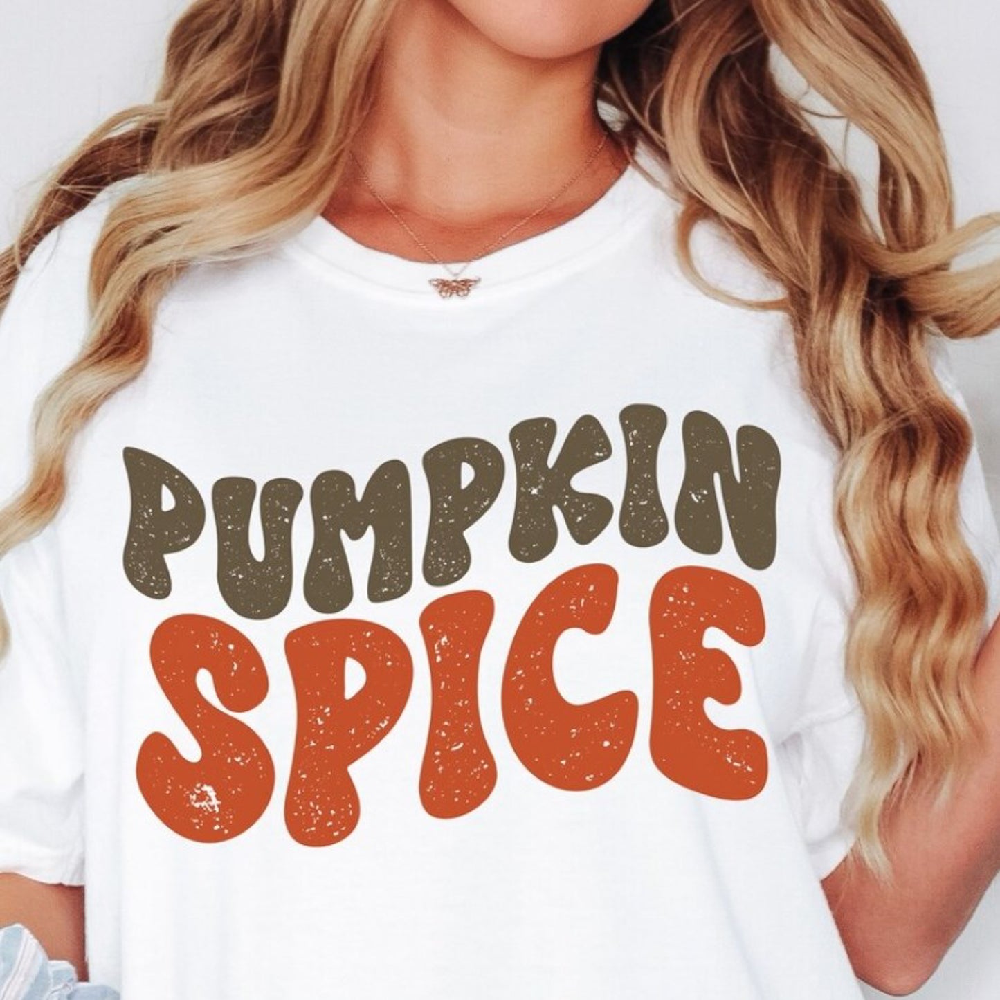 Pumpkin Spice Retro T-Shirt or Crew Sweatshirt