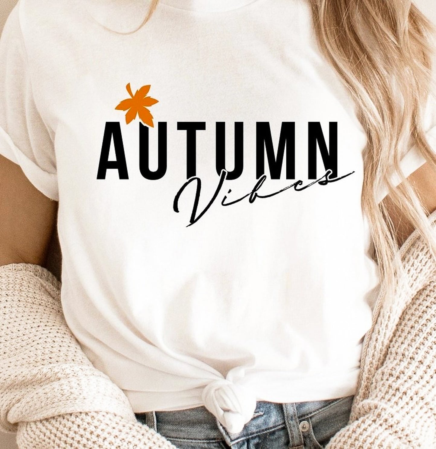 Autumn Vibes T-Shirt or Crew Sweatshirt