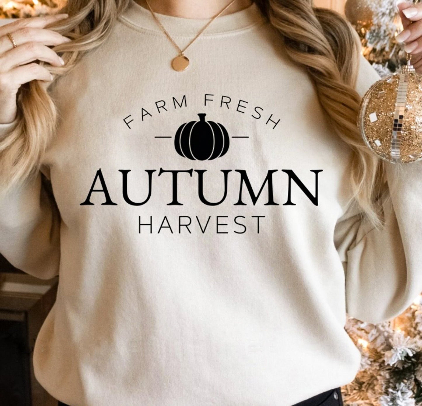 Farm Fresh Autumn Harvest Crew Sweatshirt