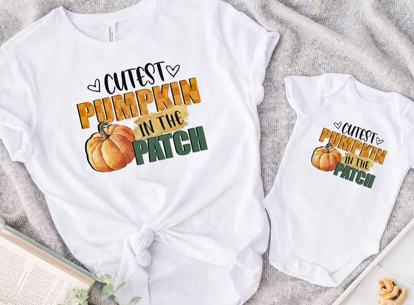 Cutest Pumpkin in The Patch Youth Tee or Bodysuit