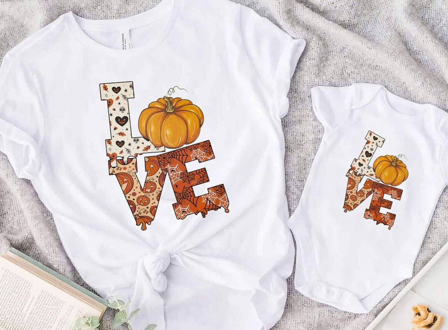 Love (Pumpkin & Fall Prints) Tee