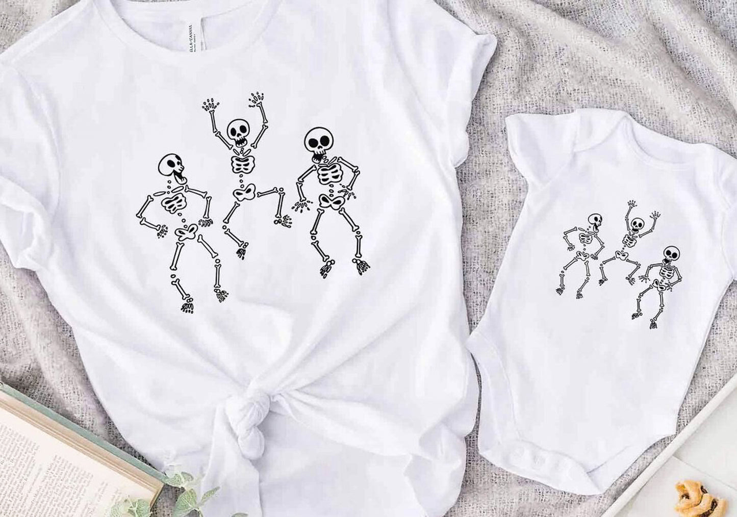 3 Dancing Skeletons Tee