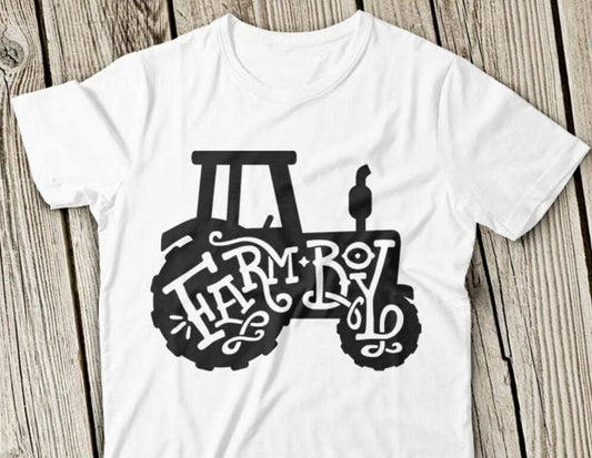 Farm Boy Tractor Tee
