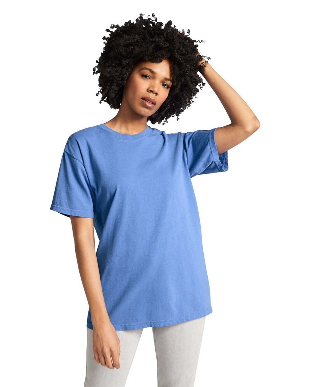 Flo Blue Comfort Colors Heavyweight Unisex Tee