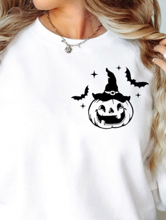 Halloweentown University Where Being Normal Is Vastly Overrated Front/Back Crew Sweatshirt