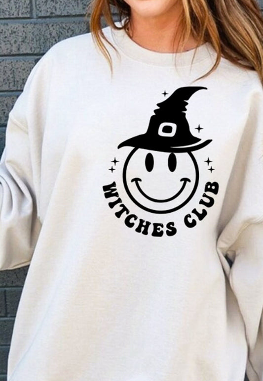 Anti Social Witches Club Front/Back Crew Sweatshirt