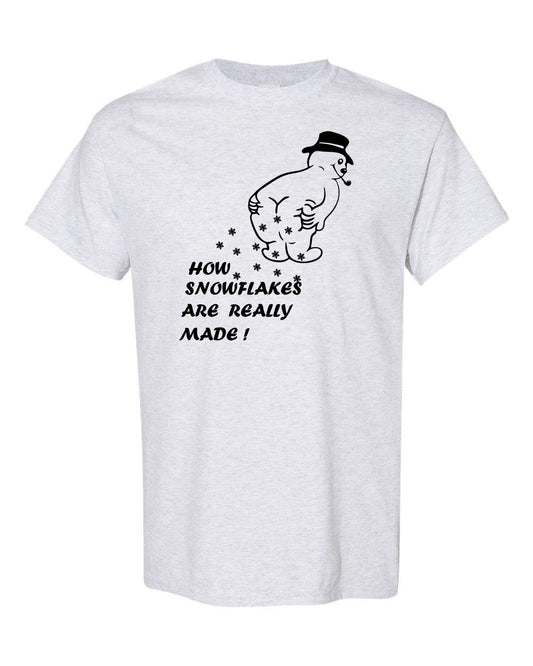 How Snowflakes Are Really Made Tee