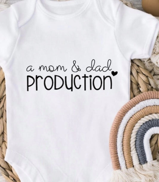 A Mom & Dad Production Bodysuit