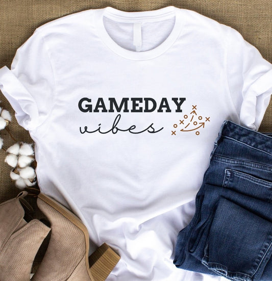 Game Day Vibes T-Shirt or Crew Sweatshirt
