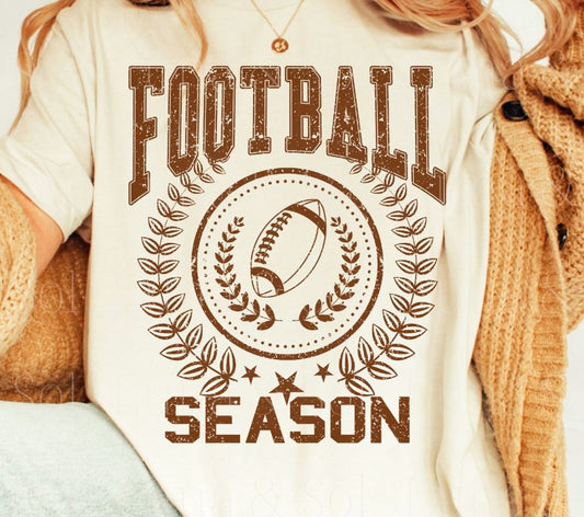 Football Season T-Shirt or Crew Sweatshirt