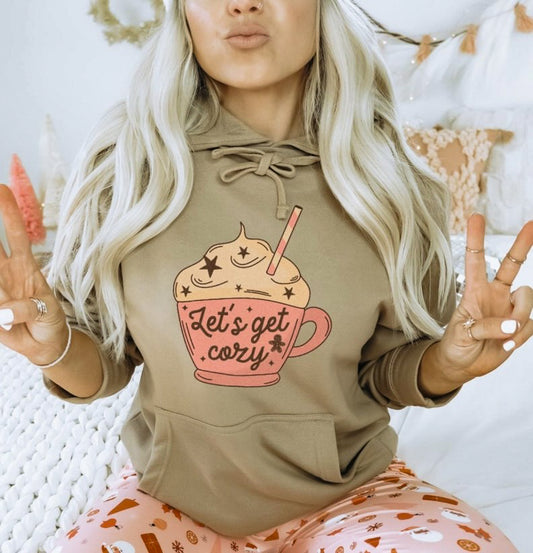 Let's Get Cozy Hot Cocoa Hoodie