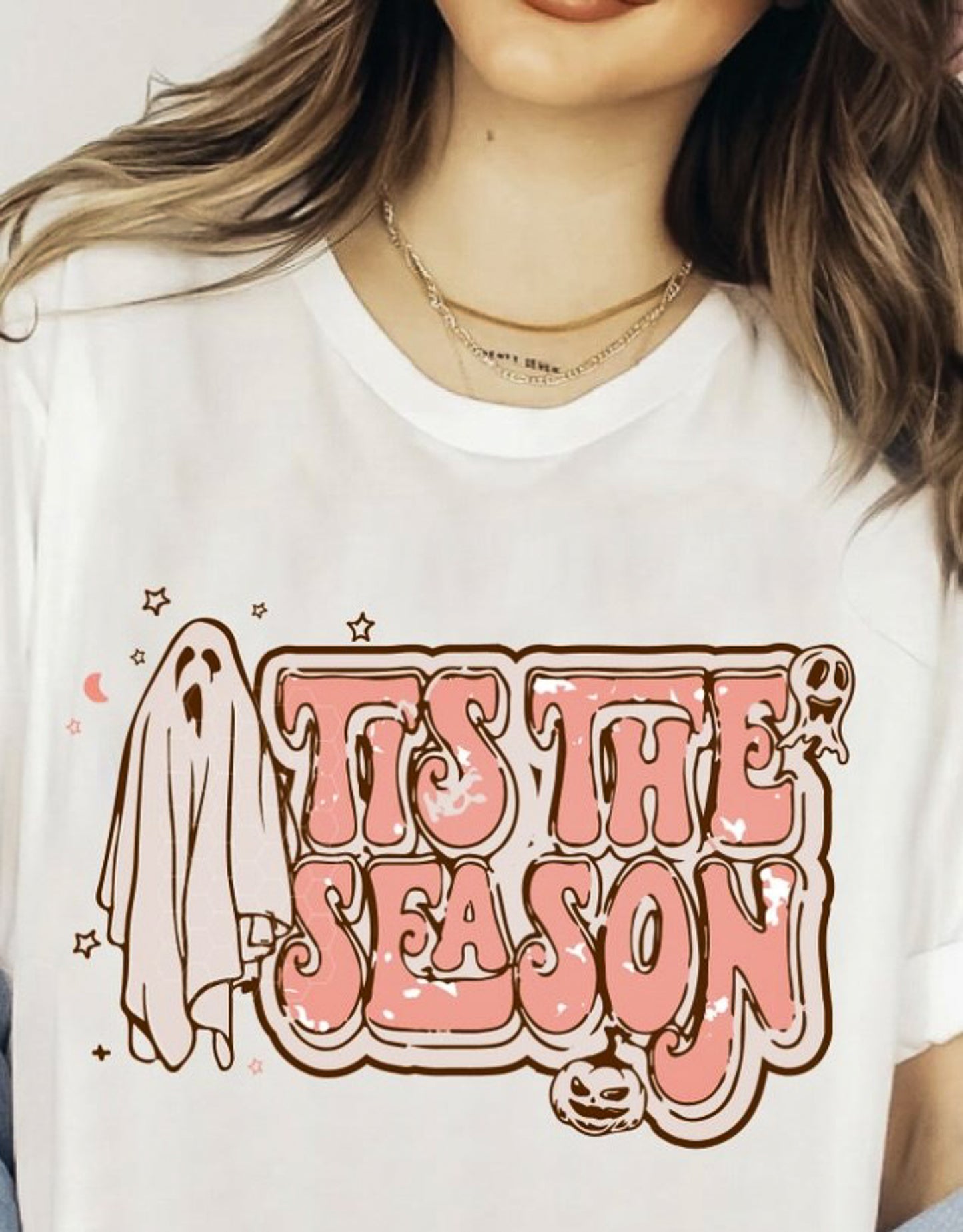 Tis The Season With Ghost Tee