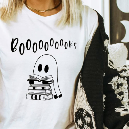 Boooooooks Ghost Tee