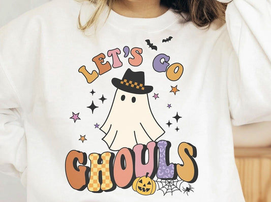 Let's Go Ghouls Crew Sweatshirt